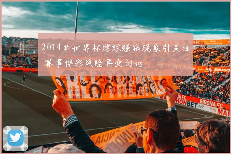2014年世界杯赌球赚钱现象引关注 赛事博彩风险再受讨论